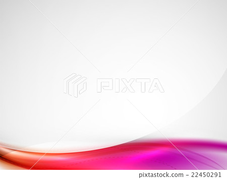 Bright color wave with blur and glowing effects 22450291