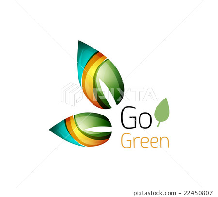 Shiny leaf icon 22450807