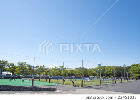 與代代木體育場相連的五人制足球場（東京都澀谷區） 22451035