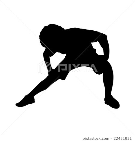 スポーツトイ・アクショントイ onedrop silhouette Silhouette - Stock Illustration [22451931] - PIXTA