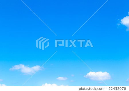 天空雲彩拷貝空間積雲春天天空寬拷貝空間 22452076