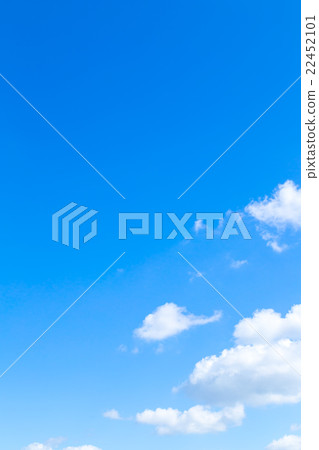 天空雲彩拷貝空間積雲春天天空寬拷貝空間 22452101
