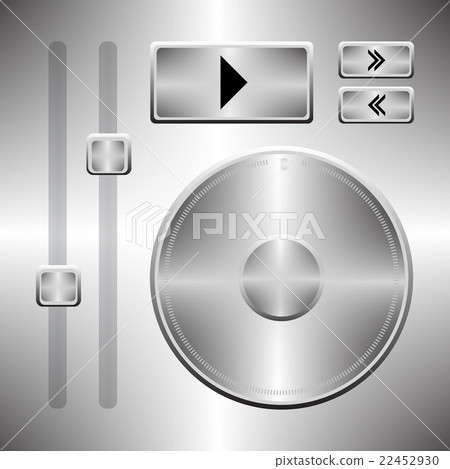 Software music elements icon set Software music elements icon set 22452930