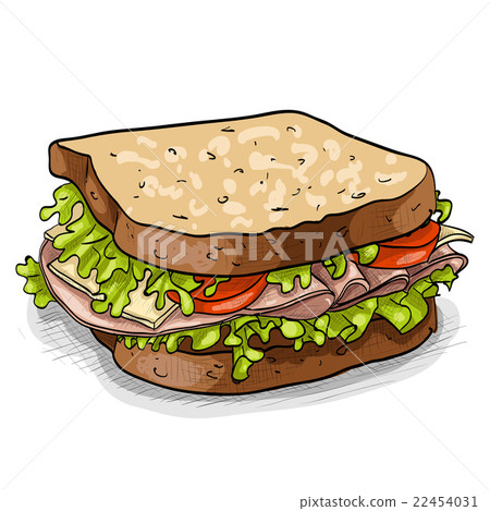 sandwich, color picture sandwich, color picture 22454031
