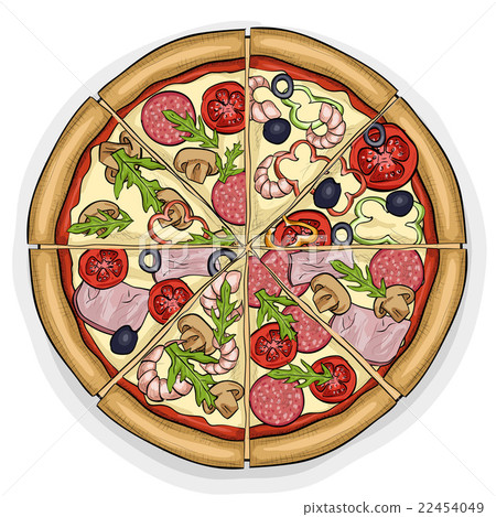 pizza color picture 22454049
