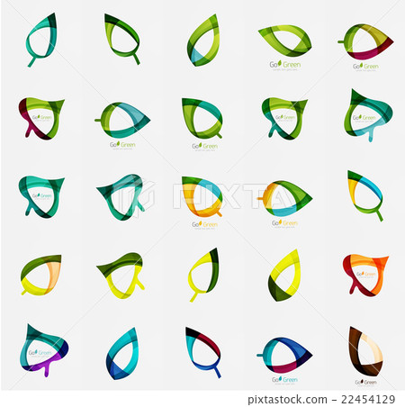 Geometric leaf collection 22454129