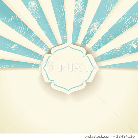 Vintage faded background. Retro stripes or beams. 22454130