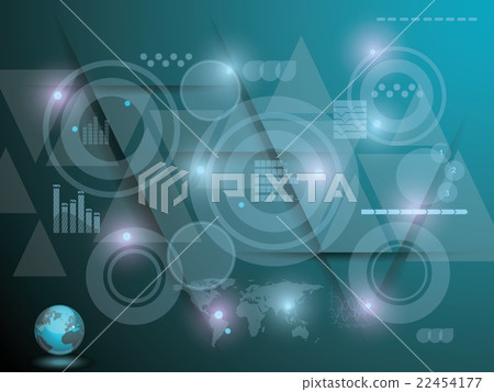 Vector illustration global social media concept. 22454177