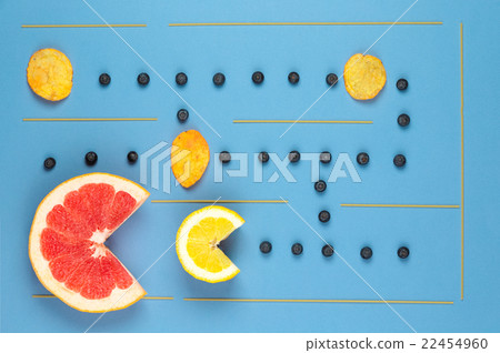 Labyrinth of the products. Lemon, greyprut and 22454960