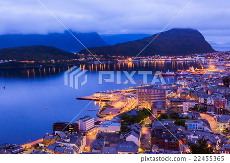 Cityscape of Alesund - Norway Cityscape of Alesund - Norway 22455365