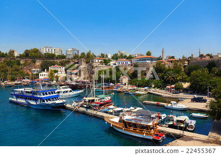 Old harbour in Antalya, Turkey 22455367