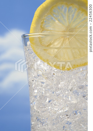 Soda water and blue sky Soda water and blue sky 22456300