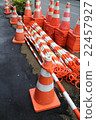Triangular cone for construction 22457927