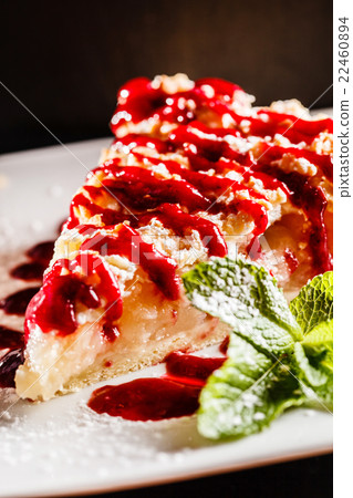 cake with berries cake with berries 22460894