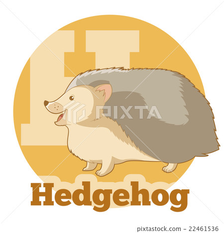 ABC Cartoon Hedgehog2 22461536