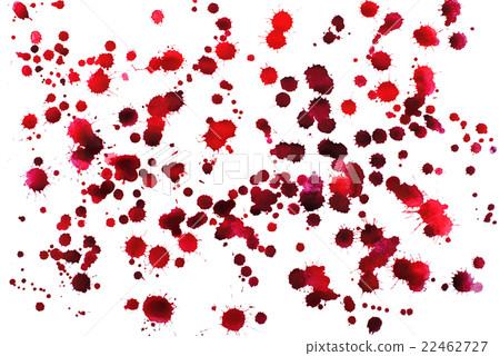 Red watercolor stripe background, blot, drops. Red watercolor stripe background, blot, drops. 22462727