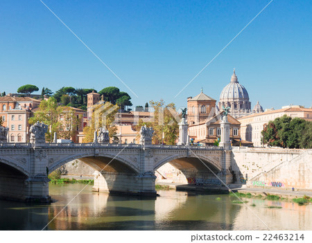 St. Peter's cathedral over bridge St. Peter's cathedral over bridge 22463214