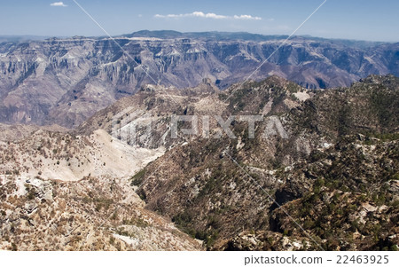 Panoramic view of Copper Canyon, Mexico 22463925