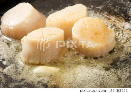 烤扇貝配黃油醬 烤扇貝配黃油醬 22463931