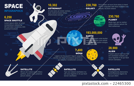 Space Infographics 22465300