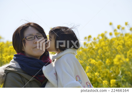Kiss on a cheek Kiss on a cheek 22466164