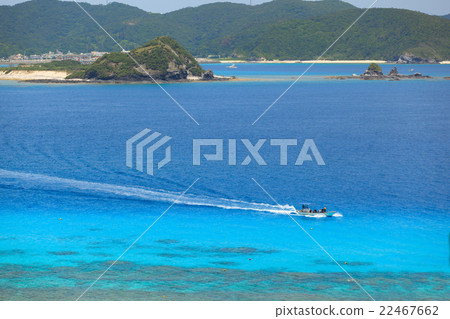 從Nishiba觀測所看見的Nishibayama海灘夏天圖像 22467662