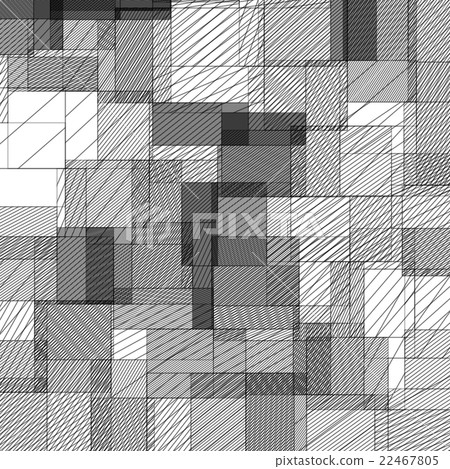 Abstract squared pattern - Stock Illustration [22467805] - PIXTA