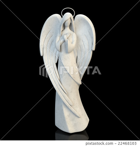 The abstract figure of an angel girl The abstract figure of an angel girl 22468103