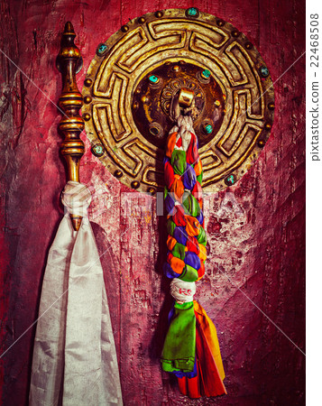 Door handle of Buddhist monastery 22468508