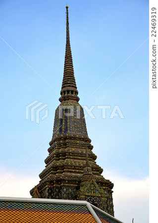thailand bangkok in temple abstract cross thailand bangkok in temple abstract cross 22469319