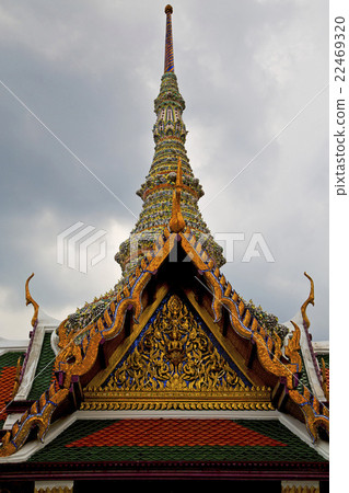thailand in rain temple asia sky thailand in rain temple asia sky 22469320