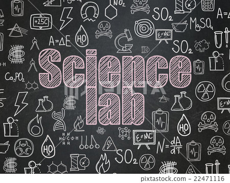 Science concept: Science Lab on School board Science concept: Science Lab on School board 22471116