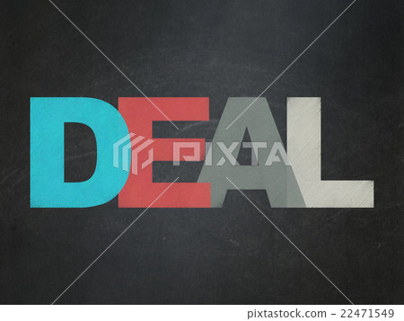 Finance concept: Deal on School board background - Stock Illustration ...