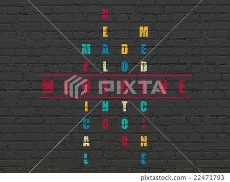 Healthcare concept: Medicine in Crossword Puzzle 22471793