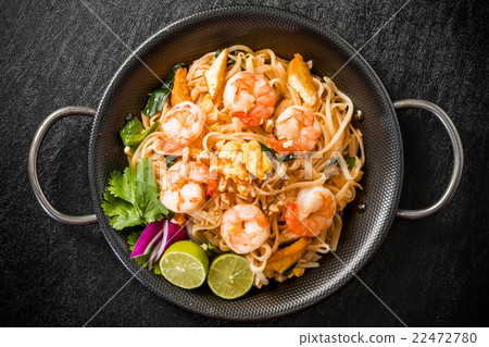 Thai fried noodles Pad-thai Thai noodle 22472780