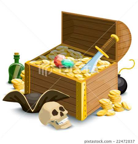 Composition with pirates accessories 22472837