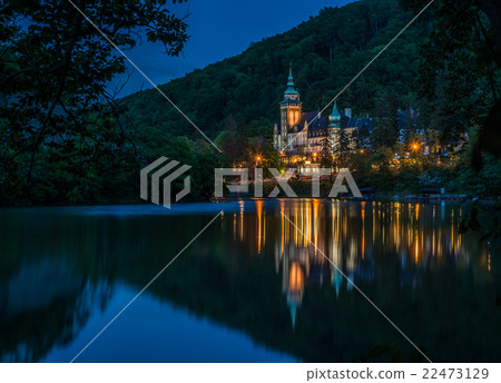 Lillafured palace night view Lillafured palace night view 22473129