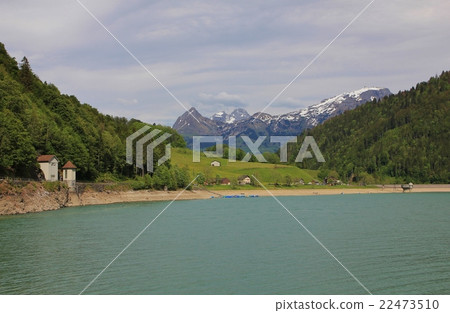 Spring scene at Lake Kloental 22473510