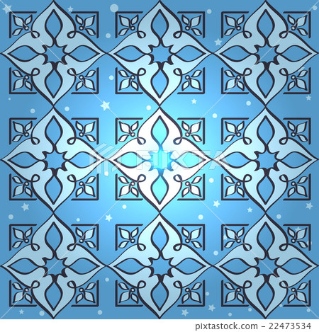 Seamless islamic wallpaper pattern 22473534
