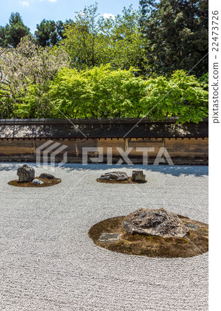 The rock garden of Kyoto Ryoanji 22473726