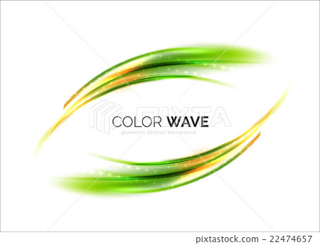 Blurred vector wave design elements 22474657