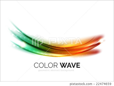 Elegant light smooth wave 22474659