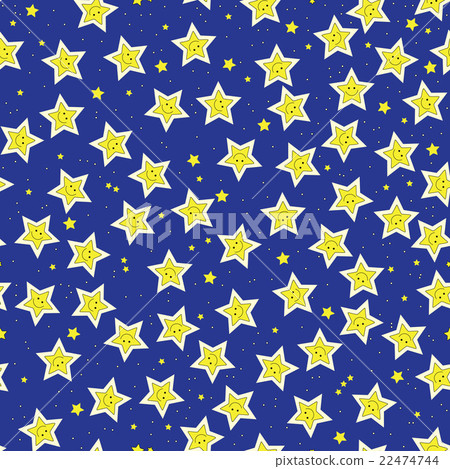 Little stars pattern - Stock Illustration [22474744] - PIXTA