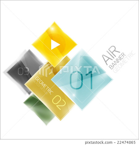 Multicolored squares with sample text Multicolored squares with sample text 22474865