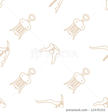 barman equipment contour seamless pattern. barman equipment contour seamless pattern. 22476101