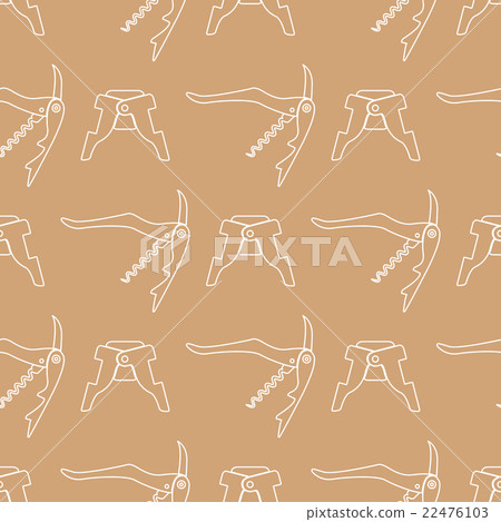 barman equipment contour seamless pattern. barman equipment contour seamless pattern. 22476103