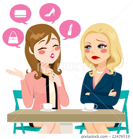 Women Boasting Gossiping