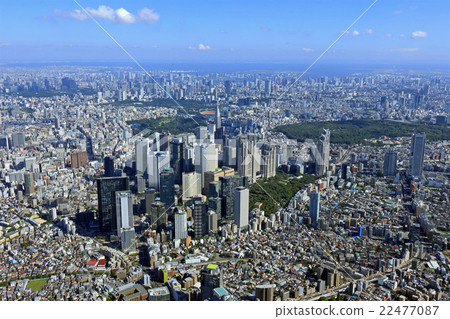 新宿次中心城市全景/城市景觀 22477087