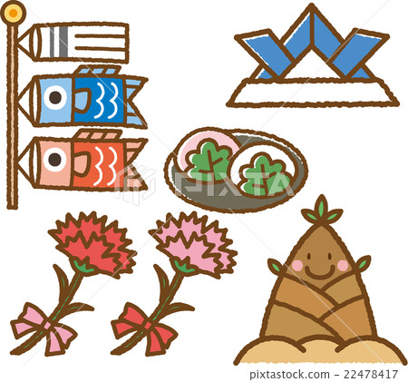 May illustration material set May illustration material set 22478417