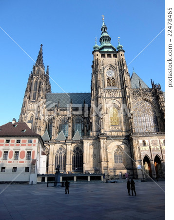 Prague Castle and St.Beat Cathedral 22478465